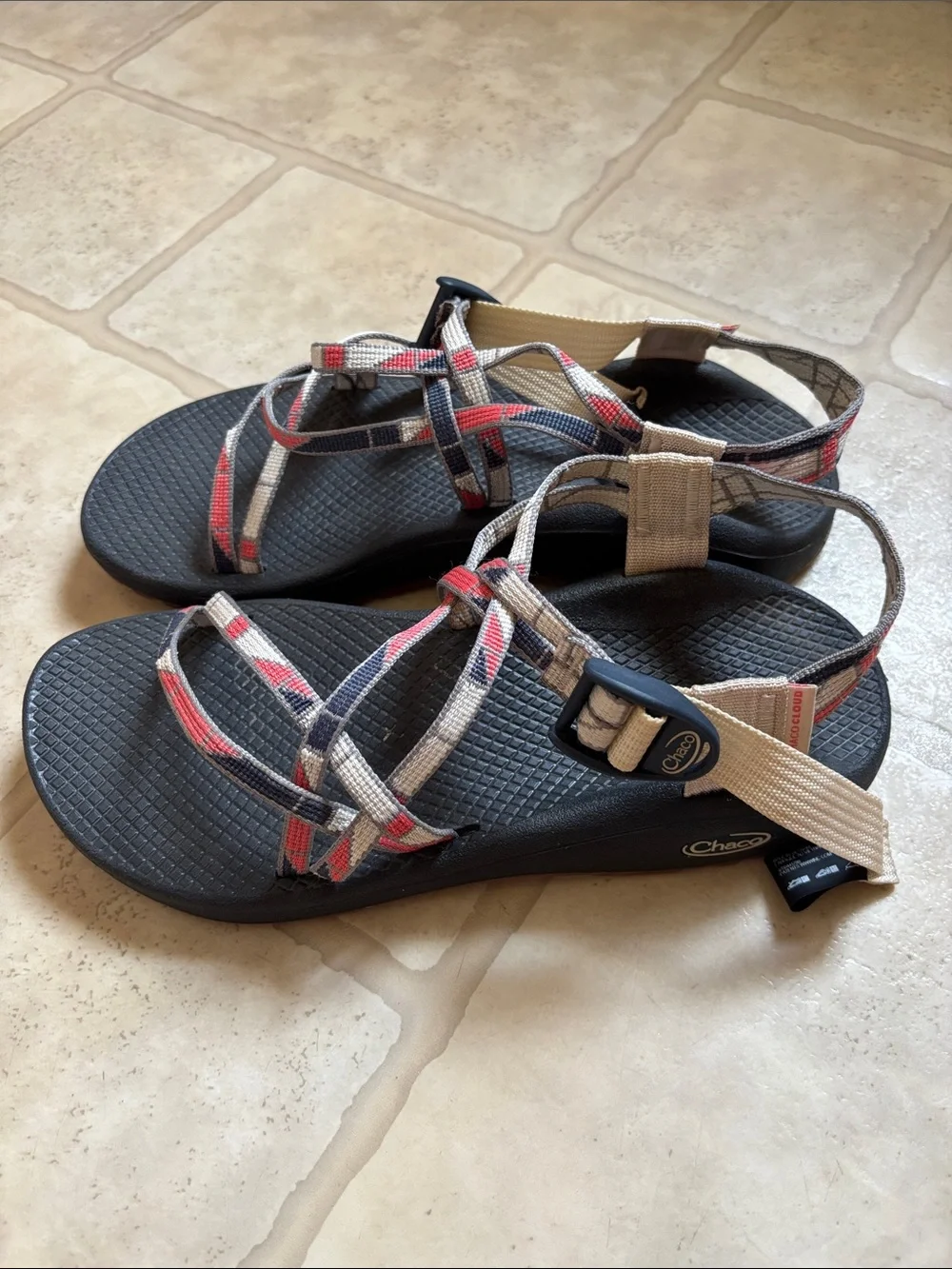 Chaco Z/Cloud X Women’s Size 9 Askew Angora Strappy Sandals